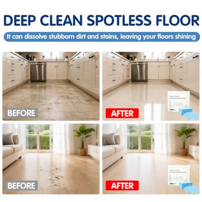 100pcs Multiple Effect the floors Clean, Multi-Surface Floor Cleaner Tablet, Effectively Removes Dirt, Easy to Use Fresh Scent, Compatible With Multiple Floors (100pcs Green) - size: 100pcs Green