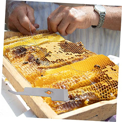 BESPORTBLE 1pc Stainless Steel Beekeeping Hive Tool Lifter Scraper Essential Beehive Scraping Tool for Beekeepers Durable Ergonomic Design for Lifting Separating Frames Must Have Equipment