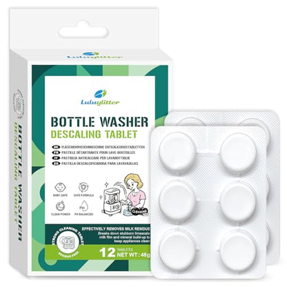 Baby Bottle Washer Descaling Tablet Remove Limescale 12 Count | Descaling tablet, Limescale removal, Mineral buildup, Baby bottle washer