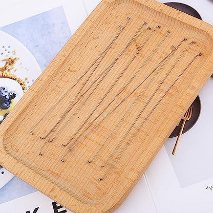 10pcs Cheese Slicer Wire, 5.5inch Cheese Slicer Replacement Wires Cheese Cutter Wires for Slicing Soft Cheeses, Pâtés