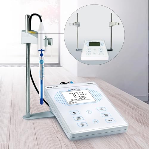 Apera Instruments PH700-HF Benchtop Lab pH Meter for Strong Acidic Solutions (0 to 2 pH) and/or Solutions Containing HF Acid (up to 2000 ppm) - style: Strong Acidic Solutions
