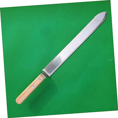 Stainless Steel Serrated Z Shaped Honey Uncapping Knife Beekeeper Tool for Efficient Wax Removal and Beehive Maintenance