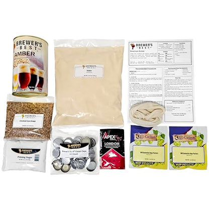 American Amber Homebrew Beer Ingredient Kit
