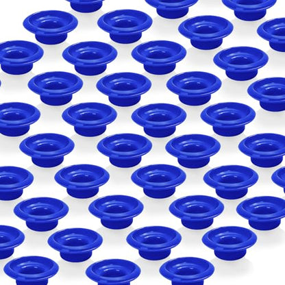 12PCs Dopamine color Silicone Gaskets Washers Seals for Cap Swing Flip Top for Home Brew Beer Soda Bottle Sealing (Blue) - color: Blue