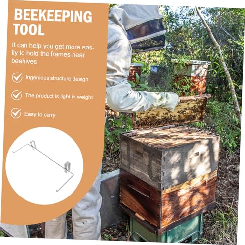 Beehive Frame Holder Beekeeping Stand Bee Frames Storage Simple Rack Bee Keeping Tools