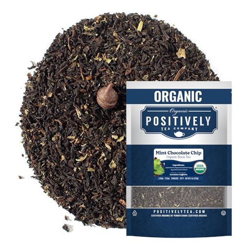 Organic Positively Tea Company, Nilgiri FBOP Black Tea, Loose Leaf, 4 Ounce - size: 4 Ounce (Pack of 1)