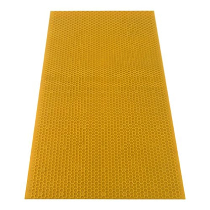 Beehive Waxed Coated Foundation Sheet 20pcs Deep Foundation 8-1/2-Inch Bee Waxed Foundation Sheets for Bee Frame for Beekeeping Supply (8-1/2-Inch) - size: 8-1/2-Inch