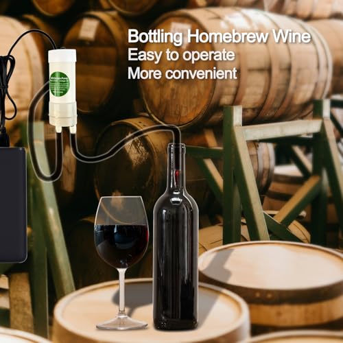 Portable USB Electric Auto siphon Self-Priming Pump for Home brew Wine,Beer and Kombucha, Water Transfer Pump Kit, 2L/Min, Low Noise, with Food-Grade 6.5FT hose