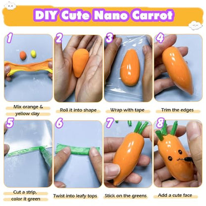 Nano Tape Squishy Kit DIY Vegetables - color: Nano Tape Vegetables