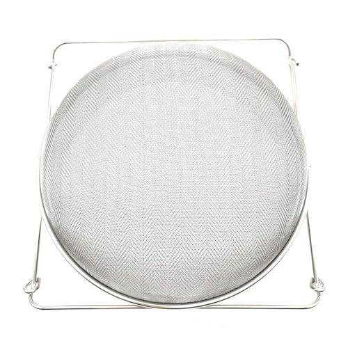 Food Grade 304 Double Sieve Stainless Steel Bucket Top Honey Strainer, Filter for Honey processing/Extraction and Filter