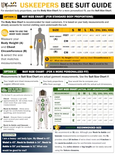 3-Layer Ultra Ventilated Sting Proof Bee Suit for Men & Women – Premium Beekeeping Suit with Bee Gloves & Two Detachable Beekeeping Veils (Brown L) - color: Brown, size: Large