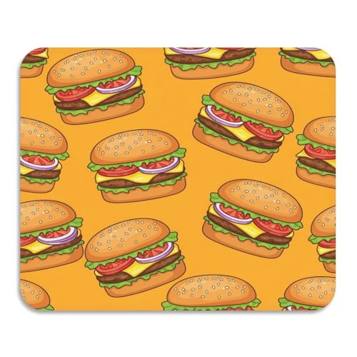 Cheeseburger Tomato Yellow Dish Drying Mat for Kitchen Counter Highly Absorbent Coffee Maker Mat Heat Resistant Dish Rack Pad for Sink Utensils Draining Racks 19.7" x 15.7" - size: 19.7x15.7inch