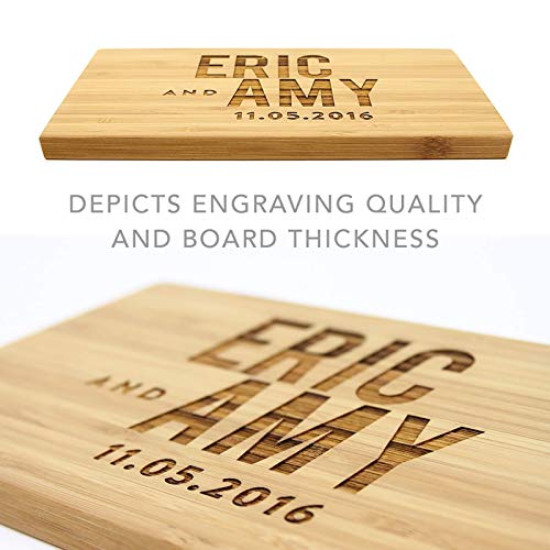 Andaz Press Large Bamboo Wood Cutting Board Gift, 17.75 x 11-inch, Great Grandma's Kitchen, Utensils Graphic, 1-Pack, Laser Engraved Serving Chopping Board Christmas Birthday Chef Kitchen Ideas - color: Great Grandma