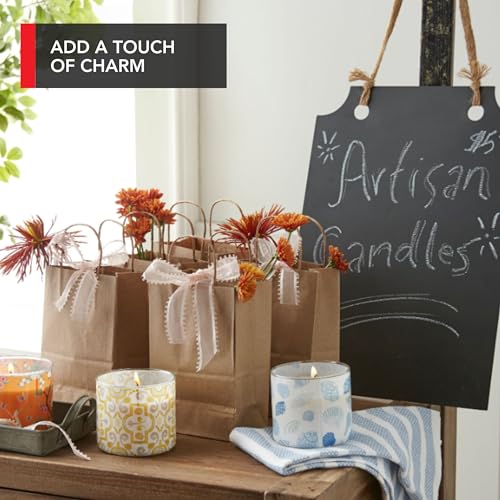 Stock Your Home Brown Kraft Paper Bags with Handles Variety Pack (150 Count), Recycled Paper Bags for Small Business Owners, Crafts, Christmas Gifts, and More, Bulk Pack - size: Variety Pack