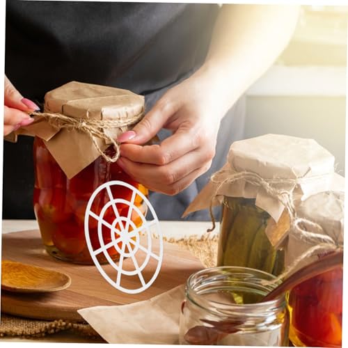 5Pcs Wide Mouth Fermenting Jar Press Weight Versatile Mesh Tool for Pickling and Fermenting Sturdy Accessory for Kitchen and Outdoor Use