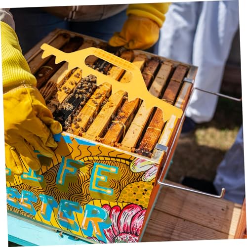 UKCOCO Beehive Frame Spacer Tool Durable Plastic Beekeeping Equipment Lightweight Frame Holder for Accurate Hive Management Reusable Beehive Strip Spacer for All Skill Levels