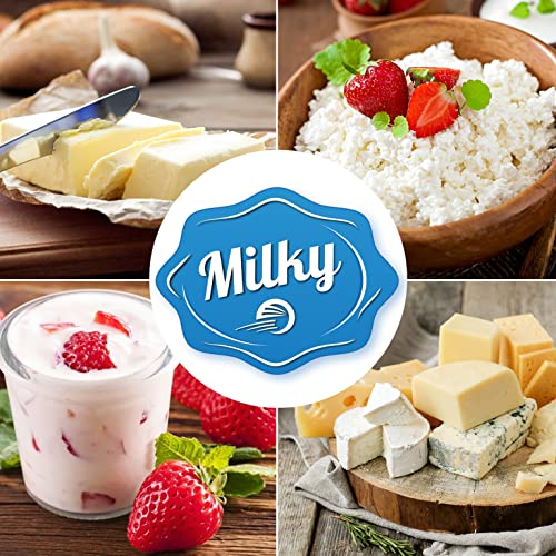 Milk Pasteurizer Milky FJ 15 (115V) | For Milk, Cheese, Yogurt and Juice | 3.7 Gal | Made of Stainless Steel | Removable Container | Time and Temperature Control | Made in the EU | 2-year Warranty