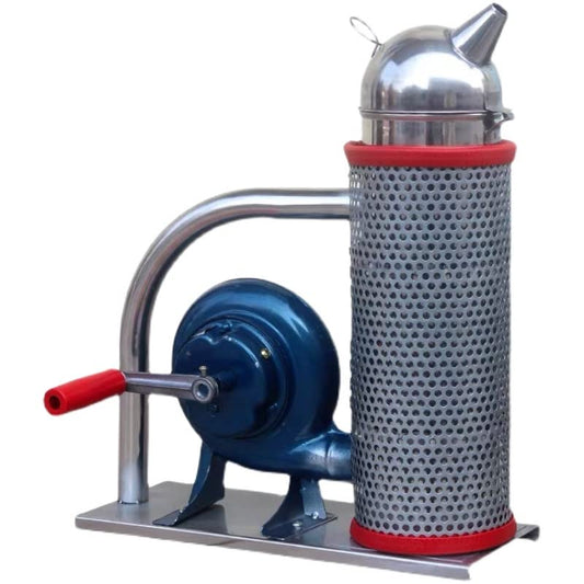 Cellular Smoker， Stainless Steel Smoker with Heat Shield Hand Blower Kit Beekeeping Equipment