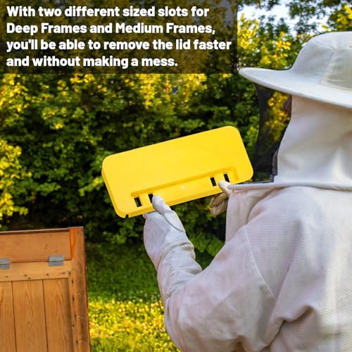 Uncapping Tank Holder- Plastic Honey Bucket Scraper Tool Stainless Steel Serrated Uncapping Knife Set Honey Harvesting Equipment