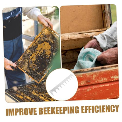 BESPORTBLE 1pc Stainless Steel Beehive Frame Spacer Tool for Accurate Frame Spacing Beekeeping Equipment for Professionals and Beginners Essential Beehive Spacing