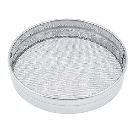 Stainless Steel Honey Strainer Double Sieve, for Honey Extracting, Bee Keeping Equipment Filter, for Most of Buckets, with Stretch Handle