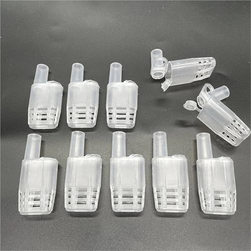 Queen Bee Cage 60Pcs Queen Bee Cages Beekeeping Protection Queen Bee Isolation Plastic White Move Queen Bee Beekeeping Tools for Beekeeping Supplies