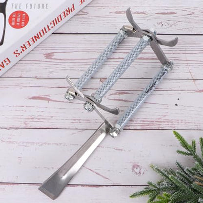 Beehive Frame Capture Clamp with Shovel - Stainless Steel Beekeeping Tool for Safe and Efficient Hive Management