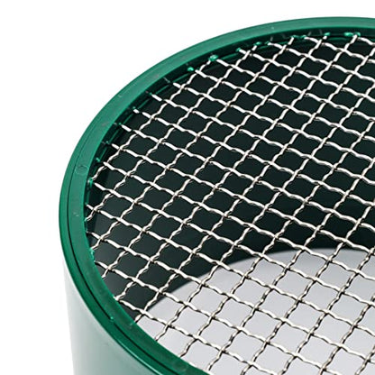 ASR Outdoor 6 Inch Mini Gold Prospecting Sifting Pan 4 Holes Per Square Inch - size: 4 Holes per Square Inch