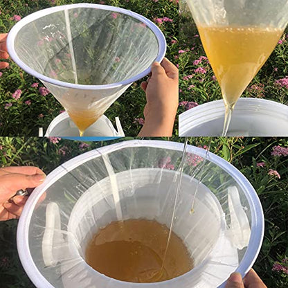 YOOHUA 4PCS Honey Strainer Filter Net Screen Food Filter Apiary Equipment Extraction Tool