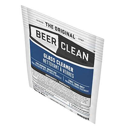 990221 Glass Cleaner for Manual Brushing, Restaurant Barware & Glass Cleaning System, Powder Packets, 0.5-Ounce (1 Packet) - size: 0.5 Ounce (Pack of 1)