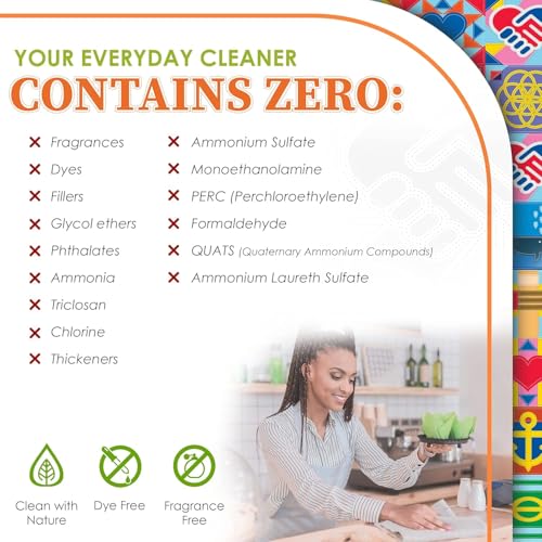 Truly Free Everyday Cleaner - Multipurpose Cleaner Spray, Kitchen Counter Cleaner, Natural Cleaning Products, Multi-Surface Household Solution - Pack of 3 - size: 4.5 Fl Oz (Pack of 2)