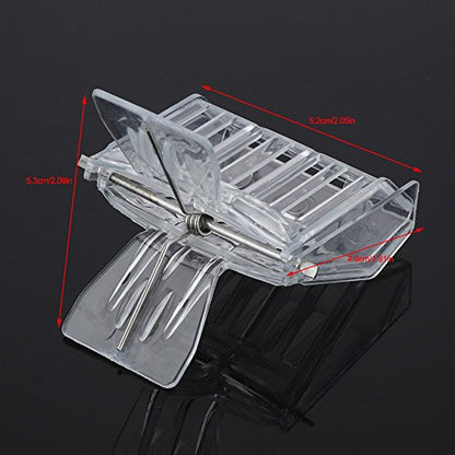 Queen Bee Catcher Clip Cage Tool, Plastic 5 Piece Set Non Smooth Edge Clip Cage, Beekeeping Equipment for Catching Queen Bee