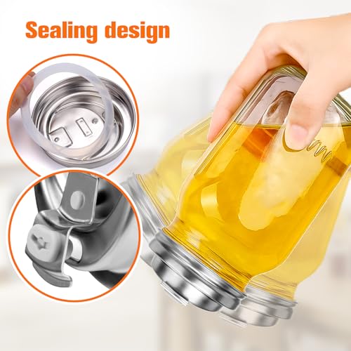 Palksky Mason Jar Drinking Lids,Stainless Steel Wide Mouth Mason Jar Sip Lid accessories,Anticracking Leak Proof Seal Flip Cap Cover Airtight Accessories for Drink,2Pack - style: Mason Jar Drinking Lids 2PCS