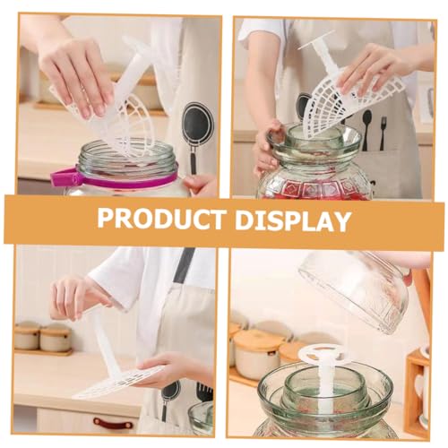 2Pcs Pickle Press Tool Reusable Fermenting Jar Press for Pickled Vegetables Pressing Plate for Mason Jars and Food Compression for Home Fermentation