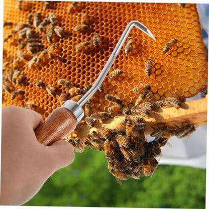 2pcs Beehive Cleaning Hook for Beekeeping Hive Tool Beehive Cleaning Beekeeping Tool Cleaner