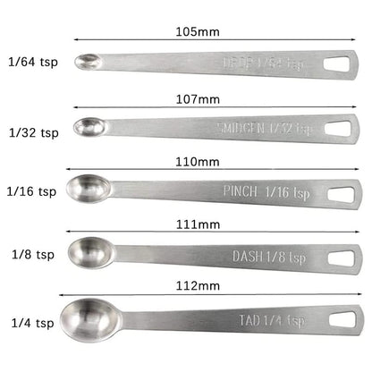 15 Pieces Measuring Cups and Spoons set, Includes 10 Stackable Measuring Cup with Lid and 5 Mini Stainless Steel Measuring Spoons, Teaspoons for Liquid and Dry, BPA Free, Dishwasher Safe | 1 storage cover, 9 stackable cups set and 5 mini teaspoons, BPA-fr