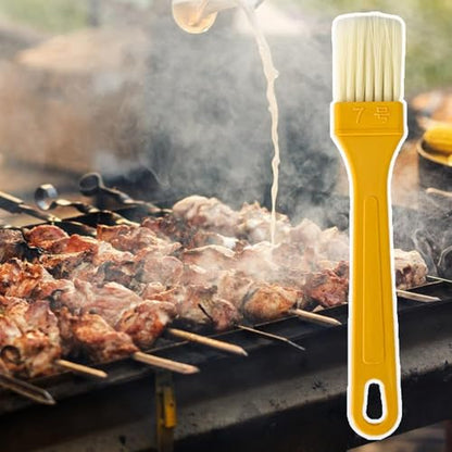 1 Pc Plastic Basting Pastry Brush Spread Oil Butter Sauce Marinades for BBQ Grill Baking Kitchen Cooking, Baste Pastries Cakes Meat Sausages Desserts, Outdoor Cooking Tools, Dishwasher Safe (B) - size: B