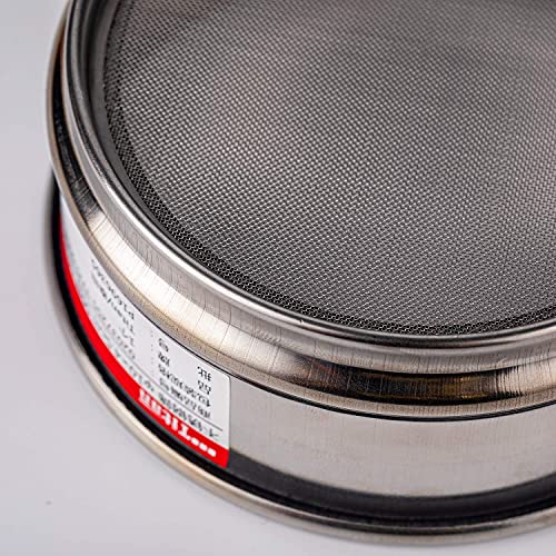 φ10×4.5cm 50 Mesh 304 Stainless Lab Sieves Economy Test Sieve 304 Stainless Steel Wire Cloth（0.355mm） - size: φ10×4.5cm 50 Mesh(0.355mm)