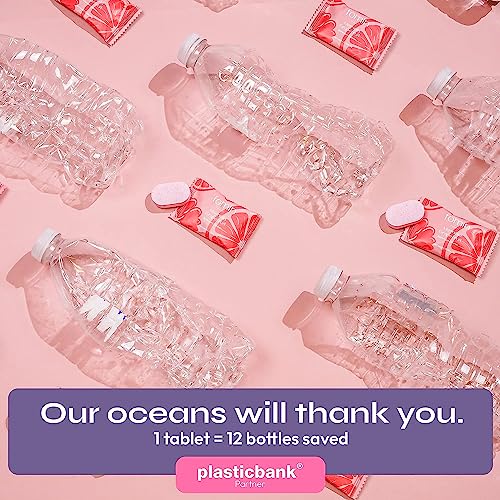 FOMIN Bathroom Cleaner Refill Tablets Magnolia Grapefruit - All-In-One Tablet Cleaner For Bathroom Cleaning - Bathroom Cleaner Solution for Spray Bottle (Extra - 02) - color: Extra - 02
