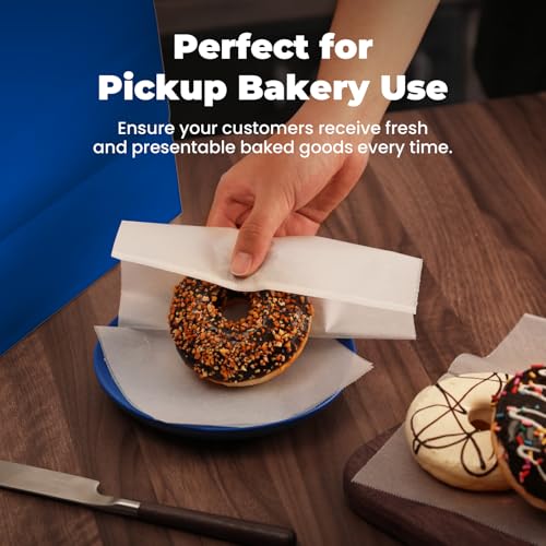 Fit Meal Prep [500 Pack] 8 x 10.75" Wax Paper Sheets for Food, Interfolded Precut Deli Pop Up Grease-Proof Sandwich Paper Wraps, Waterproof for Lunch, Food Basket, Microwave Cover, BBQ - size: 8 x 10.75"
