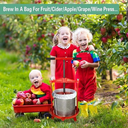 Brew Bag Reusable 2 Pack 22"×26" 250 Micron Fine Mesh Bag for Beer | 5 Gallen with Drawstring for Fruit Cider Apple Grape Wine Press Drawstring Straining Brew in a Bag - size: 2 pack-22"×26"