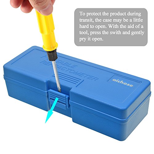 Refractometer for Grape Wine Brewing, Measuring Sugar Content in Original Grape Juice and Predicting The Wine Alcohol Degree, Dual Scale of 0-40% Brix & 0-25% vol Alcohol, Wine Making Kit