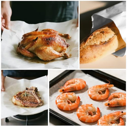 EcoDispose Precut POP UP Deli Paper Sheet Pack of 200, Interfolded Heavy Paper for Food Wrap and Serving (12" x 10-1/2", White） - color: White, size: 12“x10.5”inch