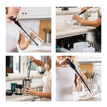 Standard Refills - Dries Inside Vases, Water Bottles, Wine Glasses, Hydration Bladders, Travel Mugs, Carafes, Pitchers - Reusable. Wand Sold Separately. - size: Standard Size Drying Heads