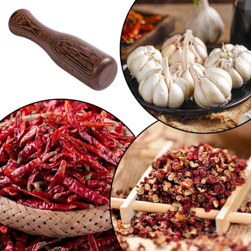 Manual Kraut Pounder, Ergonomic Vegetable Packing Crusher, 11 Inch Cabbage Masher with Smooth Handle, Solid Wood Fermentation Tool, Pickling Press with Traditional Style, Sauerkraut Pounder for Jar Pa