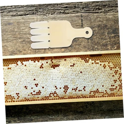 Luxshiny 2pcs Beekeeper Scrape Pen Multifunction Hive Scraper Tool Beekeeping Equipment for Honey and Jelly Extraction Farm Ranch Supplies