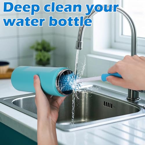 Palksky Water Bottle Cleaning Brush Kit, Brush and Straw Cleaner for Owala, 5 PCS - size: 5 Pack