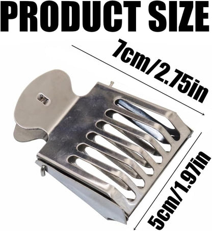2Pcs Bee Queen Cage Bees Catcher Beekeeping Clip Stainless Steel Beekeeper Catching Apiculture Beekeeping Tool