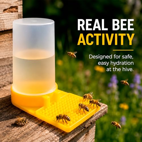 Sunvara Bee Feeder Bee Watering Station 2 Pack