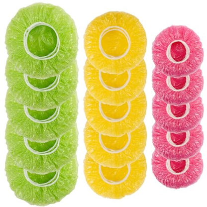 MAQIHAN 60Pcs Bowl Covers Reusable - Plastic Bowl Cover Elastic Fresh Keeping Bags Wrap Reusable Plastic Stretch Elastic Food Storage Covers Sourdough Baking Bread Proofing Rising（3 Sizes）